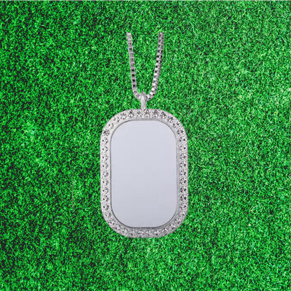 Dog Tag Necklace Sublimation