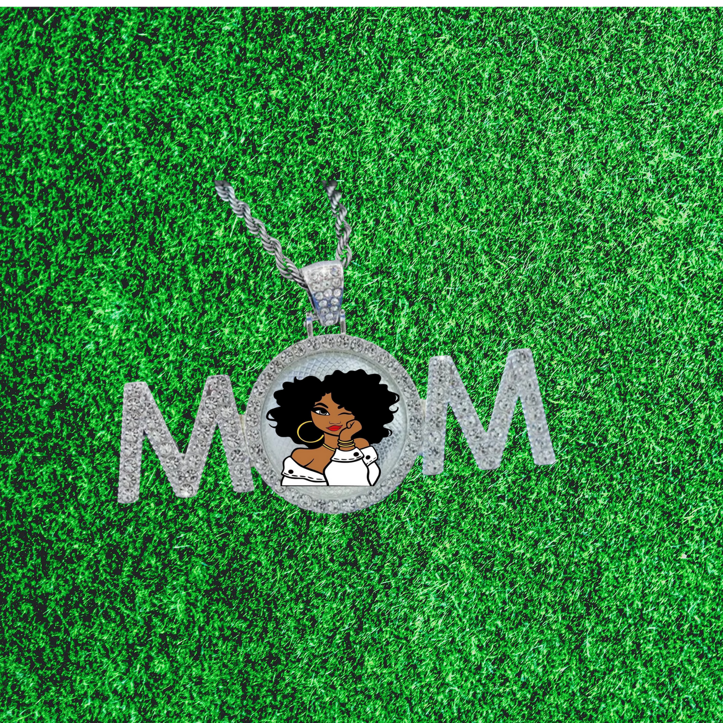 Mom Necklace Sublimation