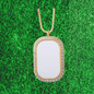 Dog Tag Necklace Sublimation