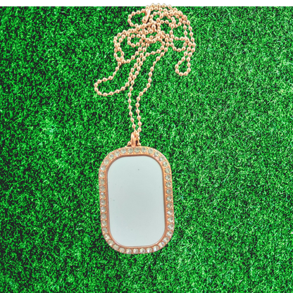 Dog Tag Necklace Sublimation