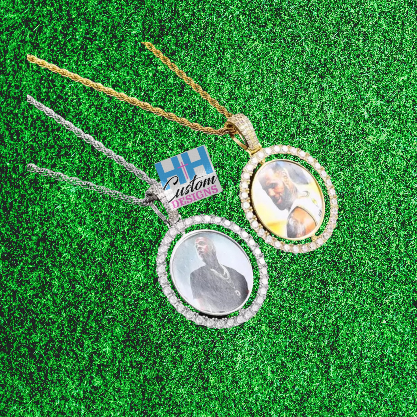 Sublimation Rotation Necklace Blank