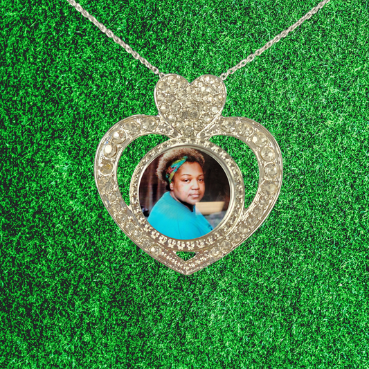 Single Heart Necklace Sublimation